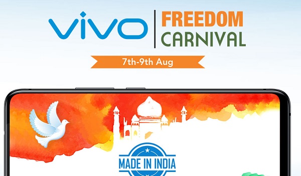 India Desire : Vivo Freedom Carnival Flash Sale [7th-9th August 2018] : Trick To Buy Vivo Nex @ Rs. 1947